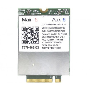 Внутрішній модем LTE (4G) Foxconn T77H468 HP Elitebook 740 750 820 840 850 G2/810 G3