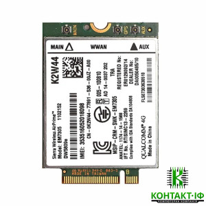 Модем 4G, LTE модуль Sierra Wireless AirPrime EM7305, DW5809e, K2W44 Cat.3 M.2 б/в