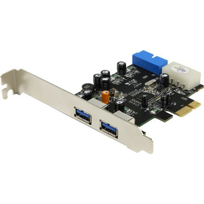 Контролер PCI-Express to USB 3.0x2 плата розширення 5Гбіт Adapter