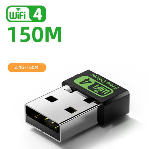 USB Wi-Fi адаптер 150 Mbps 802.11n 2.4g (кращий сигнал)
