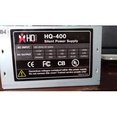 Блок живлення б/в HQ-Tech HQ-400 400W