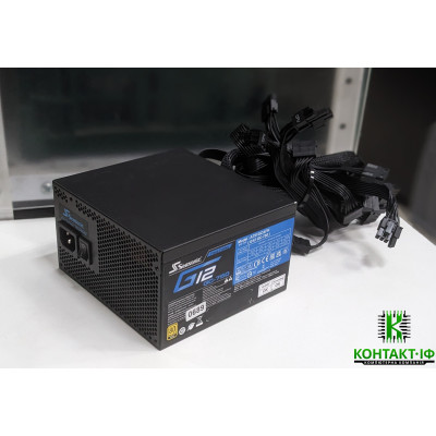 Блок живлення SeaSonic G12 750W Gold для ПК Б/В (GC-12-750 A751GCAFH)