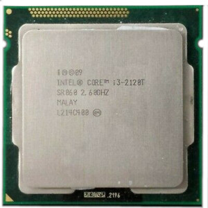 Intel Core i3-2120T 2/4x2,6GHz/ s.1155 3Mb 5 GT/s /Intel HD Graphics 2000 б/в