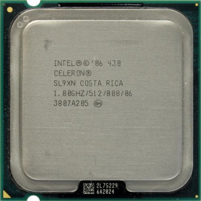 Intel Celeron 430 1x1,80GHz s.775 800MHz б/в