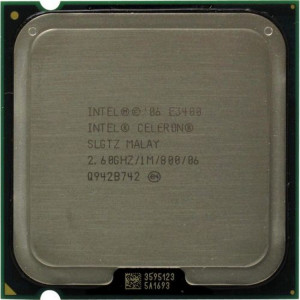 Intel Celeron E3400 2x2,60GHz s.775 1Mb 800MHz б/в