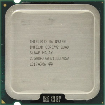 Intel Core 2 Quad Q9300 4x2,50GHz s.775 6Mb 1333MHz б/в