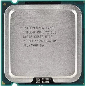 Процесор Intel Core 2Duo E7500 2x2,93GHz s.775 3Mb 1066MHz б/в