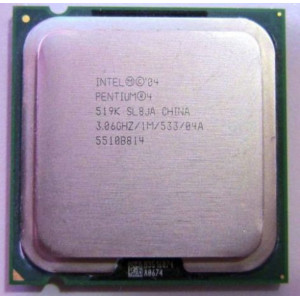 Intel Pentium 4 519K 1x3,06GHz s.775 1Mb 533MHz б/в