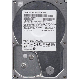 HDD Hitachi 1Tb 7200rpm 32MB 3.5" SATA II б/в (HDS721010CLA332)