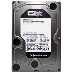 HDD Western Digital Black 1TB 7200rpm 64MB 3.5" SATA III