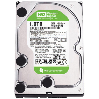 HDD Western Digital Caviar Green 1TB 5400rpm 64MB 3.5"