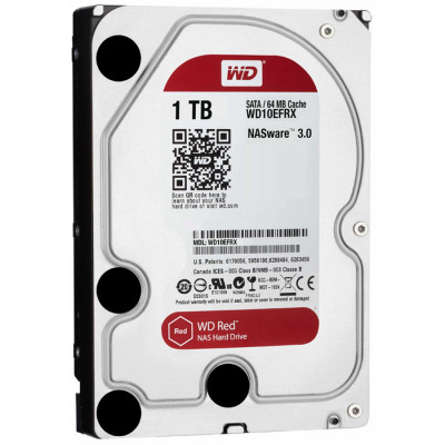 HDD Western Digital Red 1TB 5400rpm 64MB 3.5 SATA III