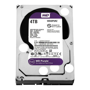 HDD Western Digital Purple 4TB 64MB 5400rpm WD40PURZ WD 3.5 SATA III