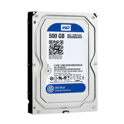 HDD Western Digital Blue 500GB 7200rpm 16MB 3.5" SATA III б/в
