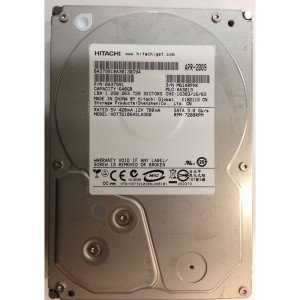 HDD Hitachi 640GB 7200rpm 16MB 3.5" SATA II б/в (HDT721064SLA360)