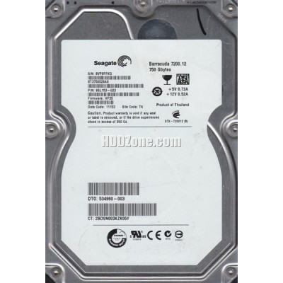 HDD Seagate Barracuda 7200.12 750GB 7200rpm 32MB 3.5" SATA II (ST3750528AS)