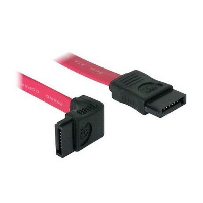 Кабель Cablexpert SATA III з кутовим роз'ємом 0.5 м (CC-SATAM-DATA90)