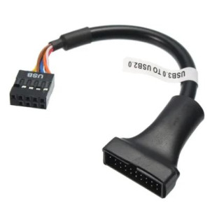 Перехідник материнської плати 19pin USB 3.0 Male to USB 2.0 Female