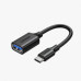 Кабель OTG Ugreen US154 USB-C - USB 3.0 10см Black (30701)