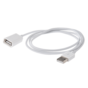 USB Подовжувач 2.0 Тип A AM/AF 3м ATcom White (3790)