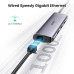 Перехідник/Хаб Ugreen 4 в 1 USB-C/Type-C to 3xUSB 3.0/1xMicroUSB/1xRJ-45 Fast Ethernet LAN (CM252/10929) (Space Gray)