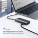 Перехідник/Хаб Ugreen 6 в 1 USB-C/Type-C to 3xUSB 3.0/1xHDMI/1xUSB-C/1xRJ-45 Gigabit LAN (CM212/50771) (Space Gray)