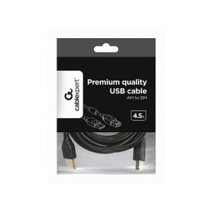 Кабель для принтера USB 2.0 AM/BM 4.5m з феритом Cablexpert