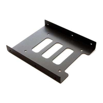 Фрейм-перехідник Maiwo для 2.5 "HDD / SSD в 3.5" відсік метал, розмір 122 х 100 х 25 мм, чорний
