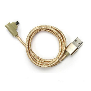 Кабель microUSB Havit HV-CB8603 кутовий штекер 90 градусів
