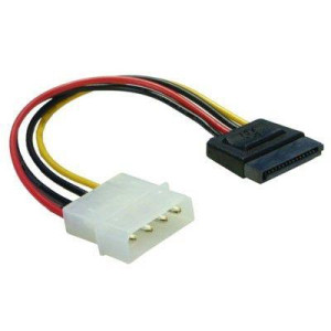 Кабель живлення Molex to SATA 15pin