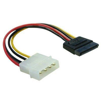 Кабель живлення Molex to SATA 15pin