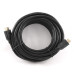 HDMI male-male V2.0 with gold-plated connectors, 7,5m bulk