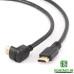 Кабель HDMI to HDMI 1.8m Cablexpert v1.4 4K 60Hz 1x90° (пакет)
