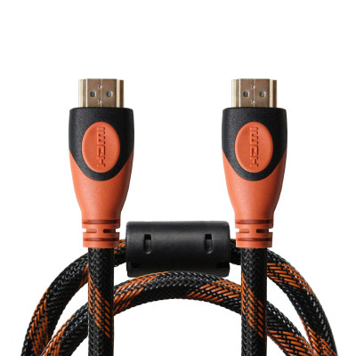 Кабель GRAND-X HDMI 2.0, 1.5м Orange/Black (HDN-4K)