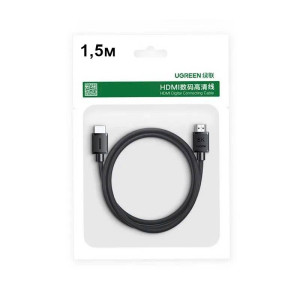 Кабель Ugreen HDMI 8K 1,5м (HDMI to HDMI) v2.1 Black (HD175 45431)
