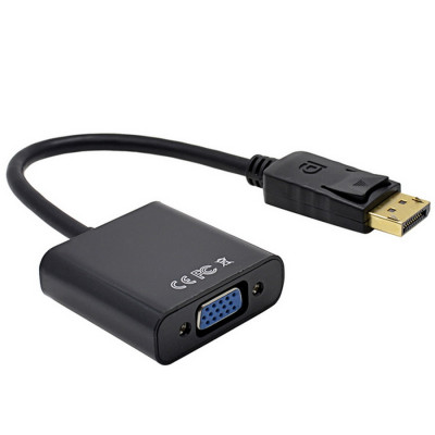 Адаптер STLab DisplayPort Male - VGA Female, 1080P чорний