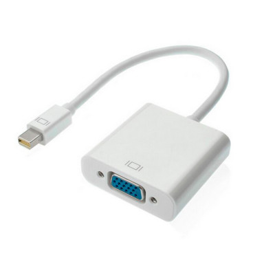 Адаптер STLab Mini DisplayPort (Thunderbolt) Male - VGA Female, 1080P для Apple Mac, білий