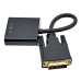 Адаптер DVI-D (24+1) - VGA 15 pin, U-993 black DVI-VGA