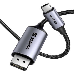 Кабель Ugreen USB-C 8K 3м (Type-C to DP) Black (CM556 25839)