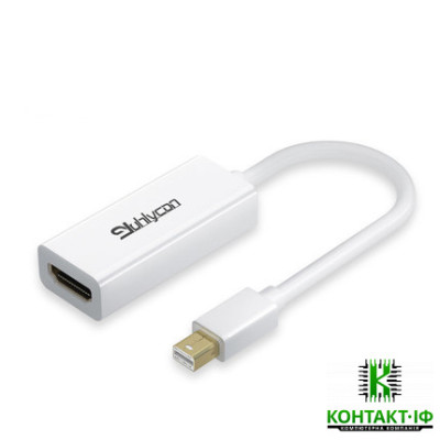 Перехідник-адаптер Mini DisplayPort/M (Thunderbolt) - HDMI/F for Apple MacBook 1080p White 0.15m (YHL-00389)