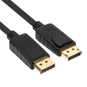 Кабель DisplayPort - DisplayPort чорний 1.5 м (DP-DP)