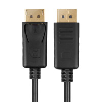 Кабель DisplayPort - DisplayPort чорний 1.5 м (DP-DP)