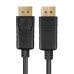 Кабель DisplayPort - DisplayPort чорний 1.5 м (DP-DP)