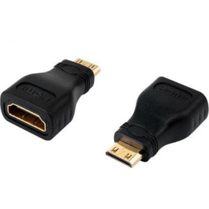 Перехідник HDMI С (mini) M to HDMI F (miniHDMI-HDMI 1.4)