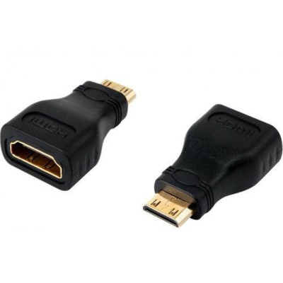 Перехідник HDMI С (mini) M to HDMI F (miniHDMI-HDMI 1.4)