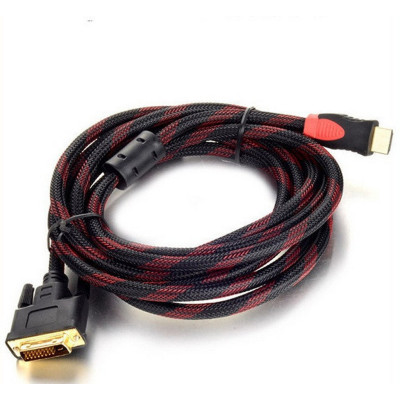 Кабель HDMI-DVI 1.5 м bulk