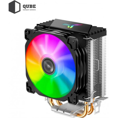 Кулер CPU QUBE QB-OL1200 RGB s115x/1200/775/1366 sAM2/AM3/AM4/FM1/FM2