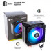 Кулер CPU QUBE QB-OL1200 RGB s115x/1200/775/1366 sAM2/AM3/AM4/FM1/FM2