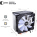Кулер CPU QUBE QB-OL1400 RGB s115x/1200/775/1366 sAM2/AM3/AM4/FM1/FM2