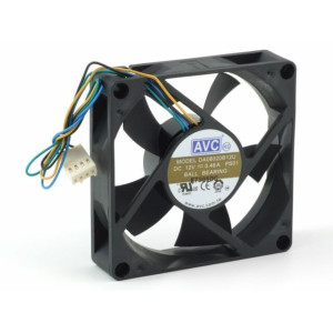 Вентилятор AVC DA08020B12U 12v 0.46A 4-pin